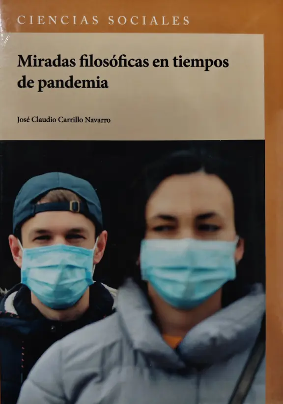Portada del libro Miradas filosóficas en tiempos de pandemia (2021)